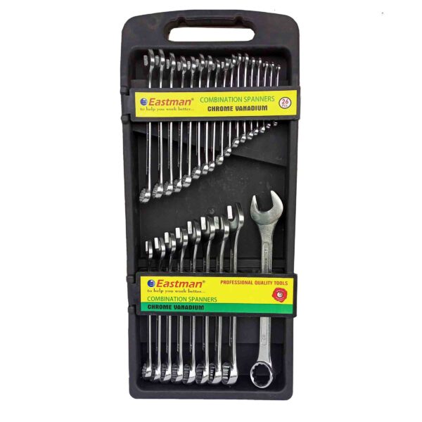 IMG_20220829_154717_213 EASTMAN - 6mm TO 32mm--CRV-25 Pcs Combination spanner Wrench Set - Image 2