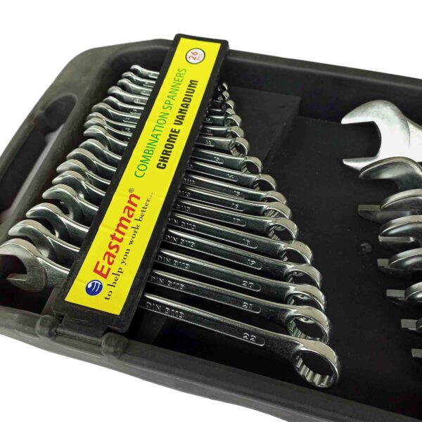 IMG_20220829_154800_218 EASTMAN - 6mm TO 32mm--CRV-25 Pcs Combination spanner Wrench Set - Image 8