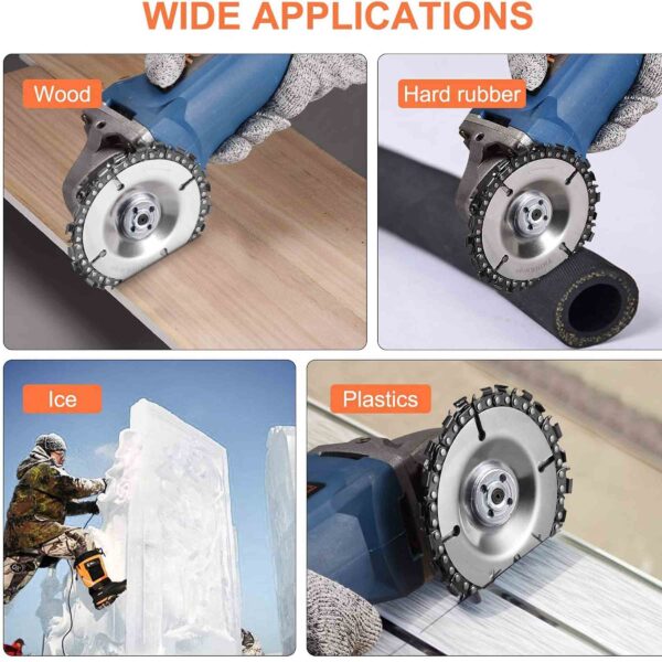 GENERIC Wood Carving Disc 4 inch/100 mm for Angle Grinder - Image 8