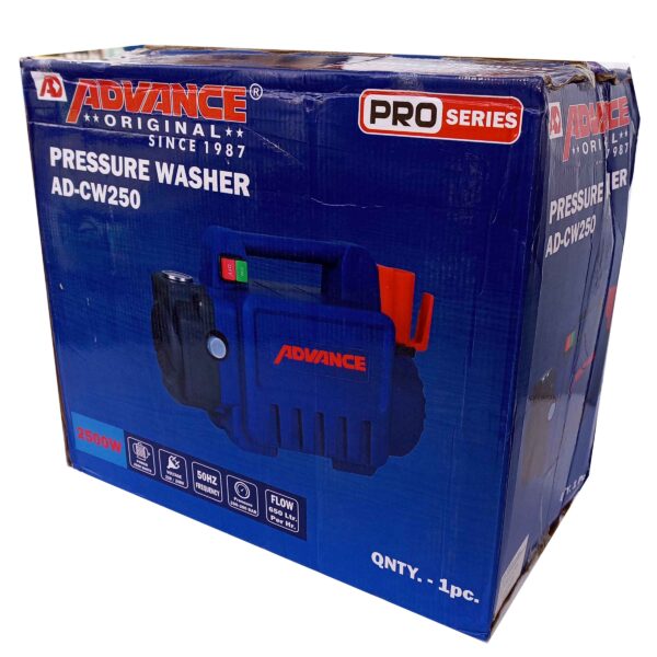 ADVANCE Professional-Heavy Duty Multipurpose Electric Pressure Washer (AD-CW250)-2500W, 200-300BAR - Image 12