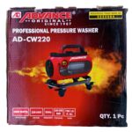 ADVANCE Professional-Heavy Duty Multipurpose Electric Pressure Washer (AD-CW220)-2600W, 160-300BAR - Image 14