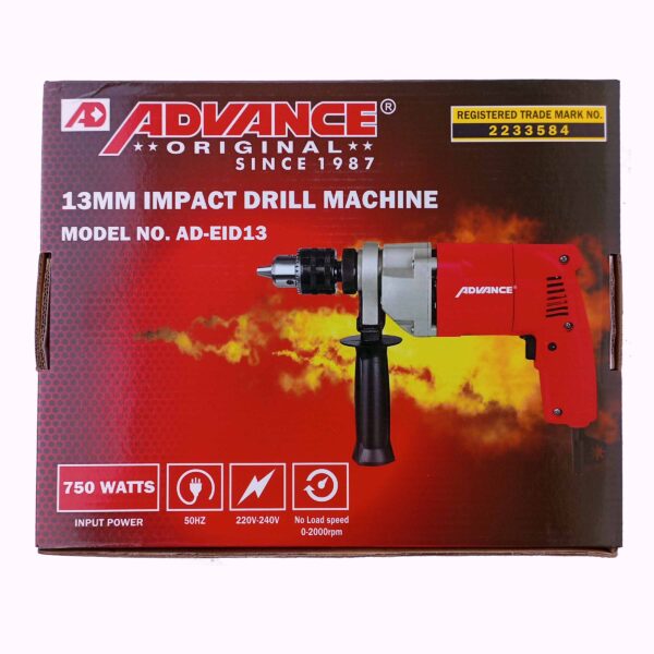 ADVANCE 13 MM IMPACT DRILL MACHINE ID13 SERIES - Image 9