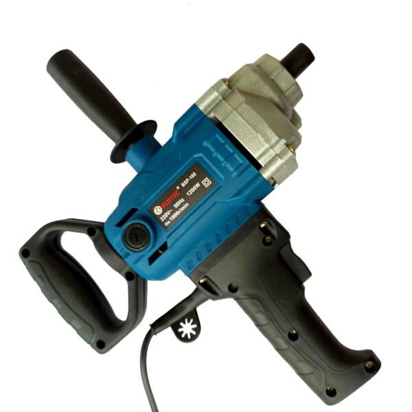 BLUTEC -Heavy Electric Paint Mixer 1200W/1000 RPM For Efficient Mixing of Paint And Wall Putty, Copper Motor - Image 15