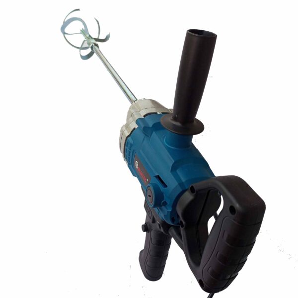 BLUTEC -Heavy Electric Paint Mixer 1200W/1000 RPM For Efficient Mixing of Paint And Wall Putty, Copper Motor - Image 4