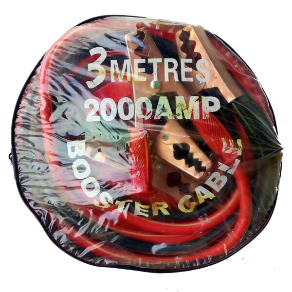 2000AMP Heavy Duty 3M Booster/ Jumper Cables with Travel Bag - Image 4