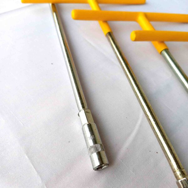 GENERIC- CRV T Spanner (Combo) 6 pcs Tool Kit Set For Home And Office  (7mm,8mm,10 mm,12mm,13mm,14 mm) - Image 4