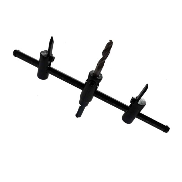 STAR M Adjustable Wood Circle Hole Cutter Saw Drill Bit Kit 30-200 mm - Image 2