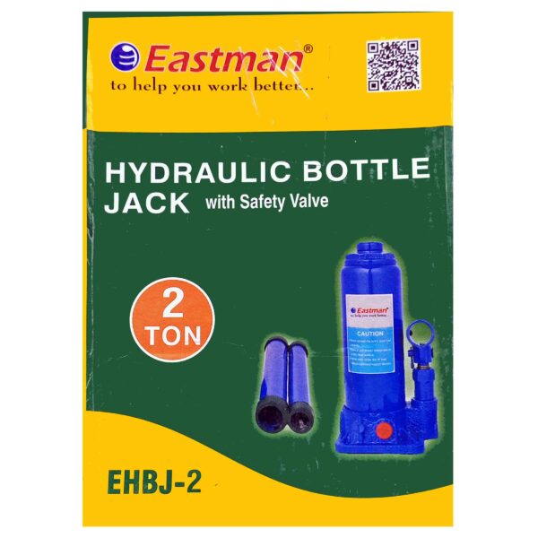 EASTMAN HYDRAULIC BOTTLE JACK : 2 TON advance quality-for car-Extra long lever(Blue) - Image 13