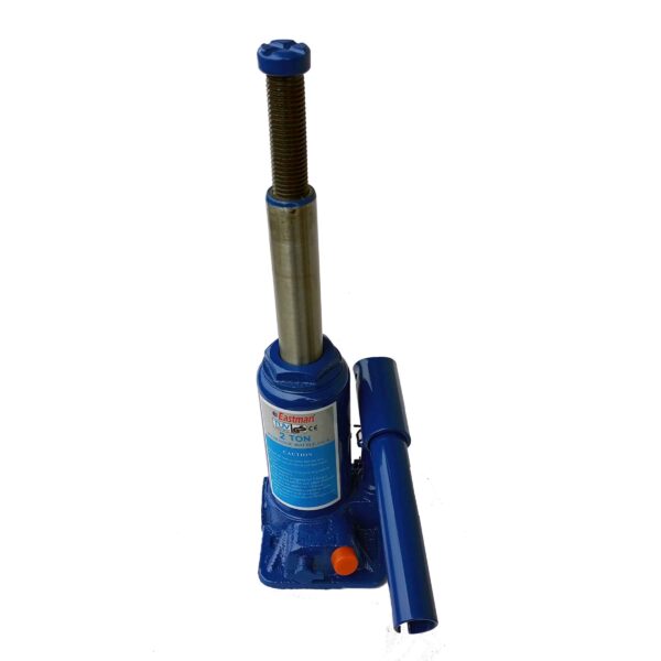 EASTMAN HYDRAULIC BOTTLE JACK : 2 TON advance quality-for car-Extra long lever(Blue) - Image 7
