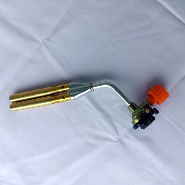 PROTEK Butane/LPG Double Nozzle Brazing Blow Torch with Manual Ignition (Torch Gun Only) - Image 4