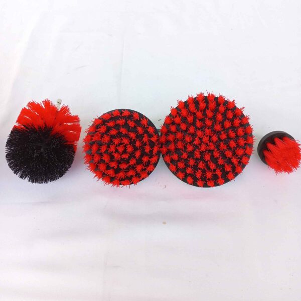 PRO CUT 4 Pcs CAR Cleaning Drill Brush Attachment Set - Image 7