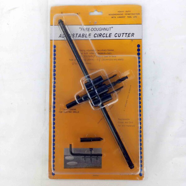 TWIN STAR Adjustable Wood Circle Hole Cutter Saw Drill Bit Kit 30-300 mm - Image 9