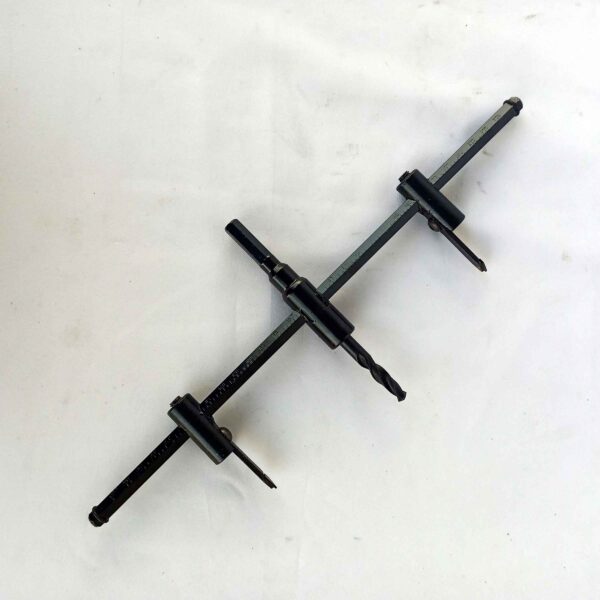 TWIN STAR Adjustable Wood Circle Hole Cutter Saw Drill Bit Kit 30-300 mm - Image 2