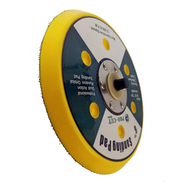 PRO CUT 6" Inch Air Sanding Disc Pad/Pneumatic Sander Pad - Image 3