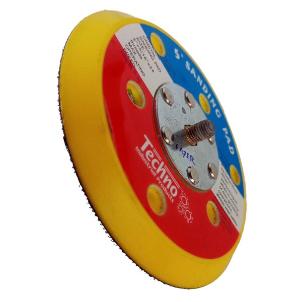 TECHNO 5" Inch Air Sanding Disc Pad/Pneumatic Sander Pad - Image 4