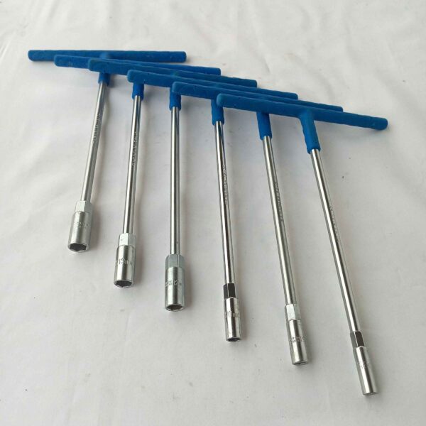 TAPARIA-Hex T-Type Handle Spanner set 7/8/10/12/13/14 mm [6 Pcs set] - Image 3