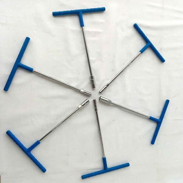 TAPARIA-Hex T-Type Handle Spanner set 7/8/10/12/13/14 mm [6 Pcs set] - Image 7
