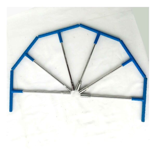 TAPARIA-Hex T-Type Handle Spanner set 7/8/10/12/13/14 mm [6 Pcs set] - Image 9