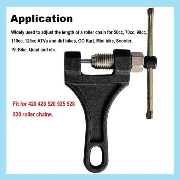 OT Universal Sprocket Chain Breaker/Splitter/Cutter/Link Remover & Connecter Tool - Image 4