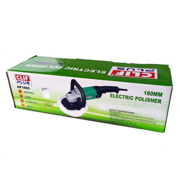 CLIF PLUS Electric Car Polisher Machine 1200W-7 Inch-180mm - Image 11