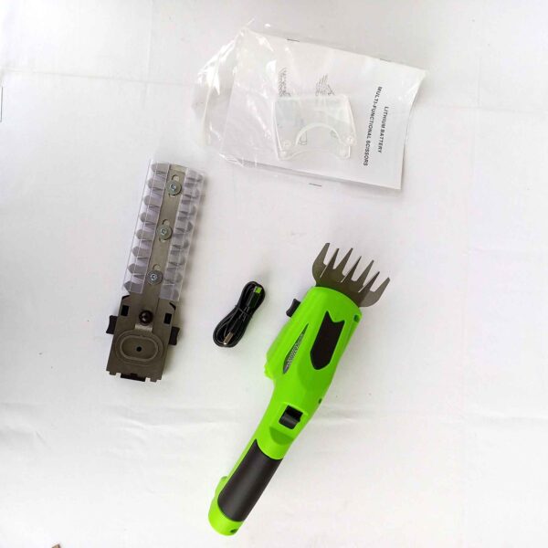 Lithium Ion multifunctional Cordless Scissor Lightweight Cordless Hedge Trimmer & Grass Shear - Image 9