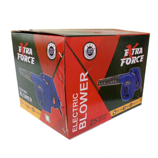 EXTRA FORCE- Multipurpose Nylon Body Copper Winding Electric Air Blower - Image 6