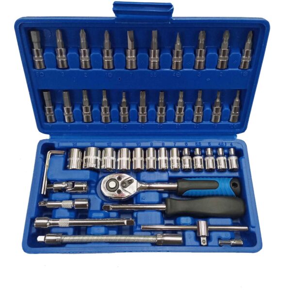 SPEAR 1/4" DRIVE 46 PCS HEX Socket Set - Image 4