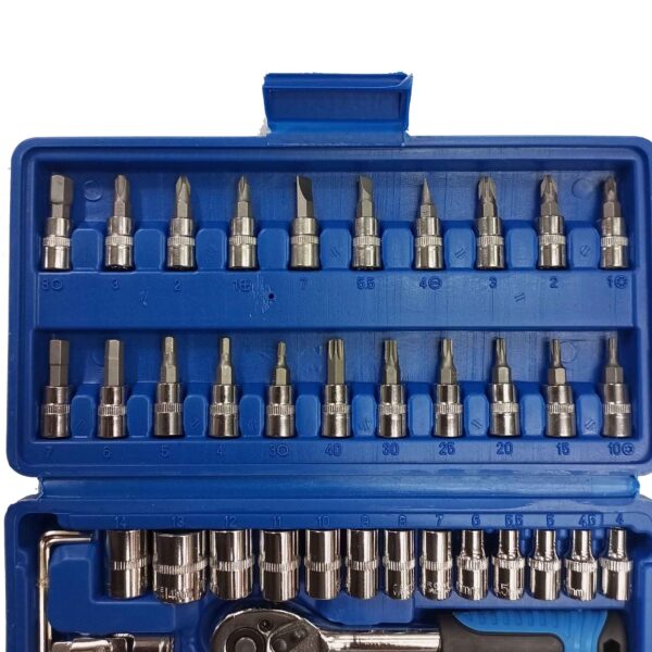 SPEAR 1/4" DRIVE 46 PCS HEX Socket Set - Image 3