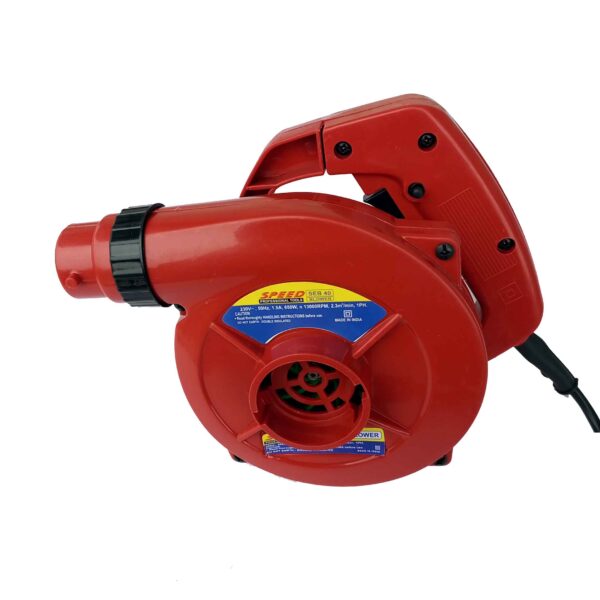 SPEED  650 W ABS PVC Plastic Heavy Duty Electric Air Blower (RED) - Image 2