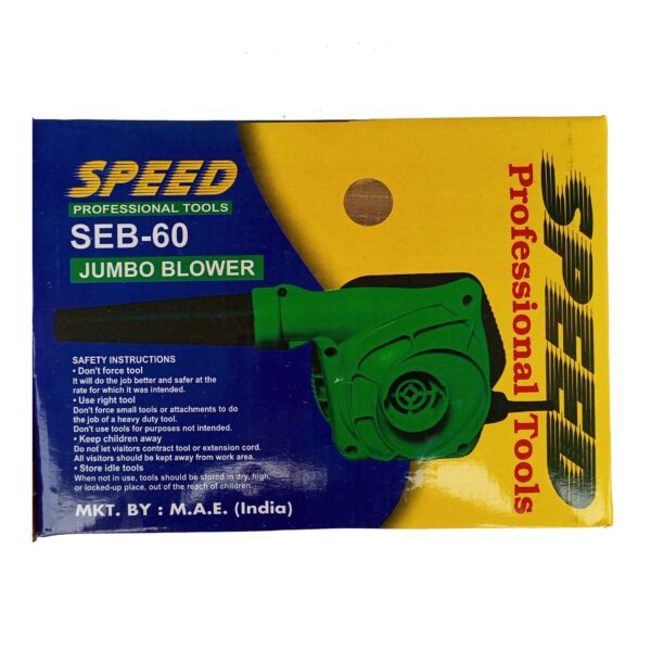 SPEED JUMBO  650 W ABS PVC Plastic Heavy Duty Electric Air Blower (RED) - Image 11