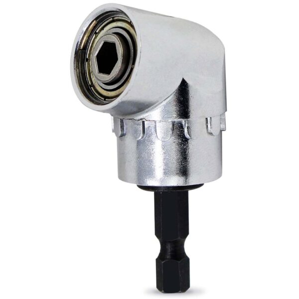 OT 105 Degree Right Angle Drill Drive Chrome Finish Adaptor - Image 4