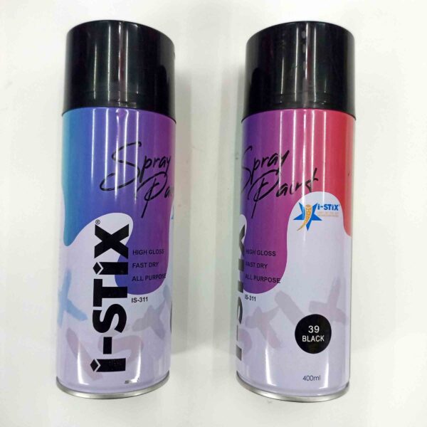 I STIX Multipurpose Color Spray Paint Can for Cars and Bikes (Bright chrome, 400ml) 2 Pcs set - Image 3