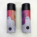 I STIX Multipurpose Color Spray Paint Can for Cars and Bikes (BLACK/MATT BLACK , 400ml) 2 Pcs set