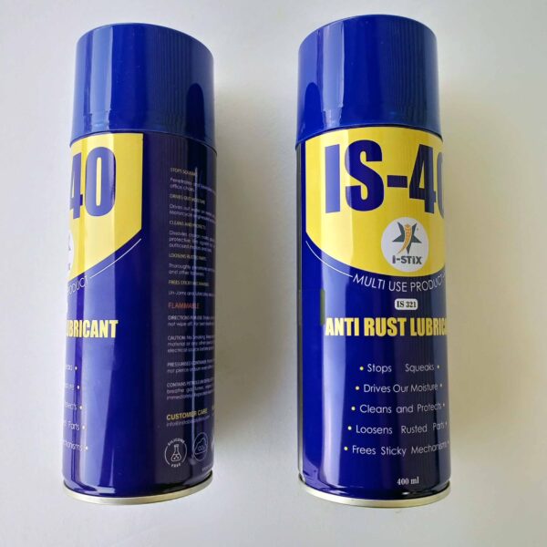 IS-40, Multipurpose Spray Anti Rust Lubricant-400ML-SET Of 2 Pcs - Image 2