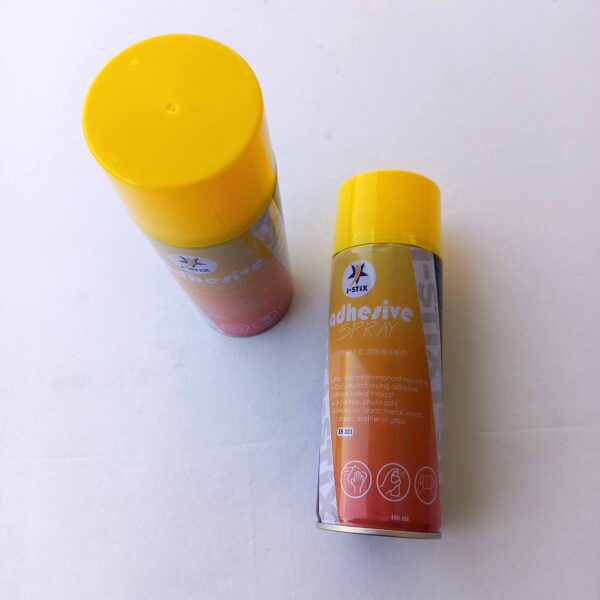 I STIX Adhesive Spray-Quick & Effective colorless Multipurpose Ideal for Industrial & Domestic Use.  400ML-SET Of 2 Pcs - Image 3