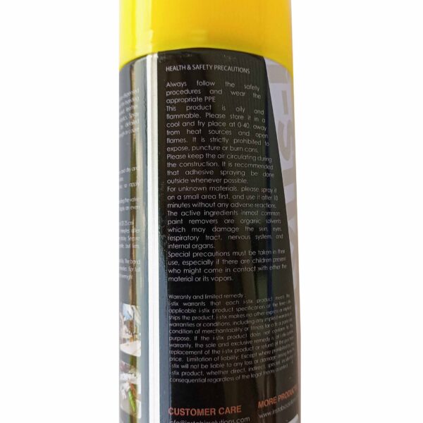 I STIX Adhesive Spray-Quick & Effective colorless Multipurpose Ideal for Industrial & Domestic Use.  400ML-SET Of 2 Pcs - Image 5