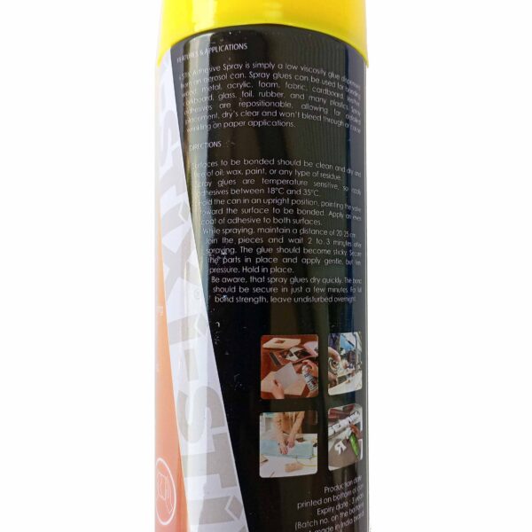 I STIX Adhesive Spray-Quick & Effective colorless Multipurpose Ideal for Industrial & Domestic Use.  400ML-SET Of 2 Pcs - Image 6