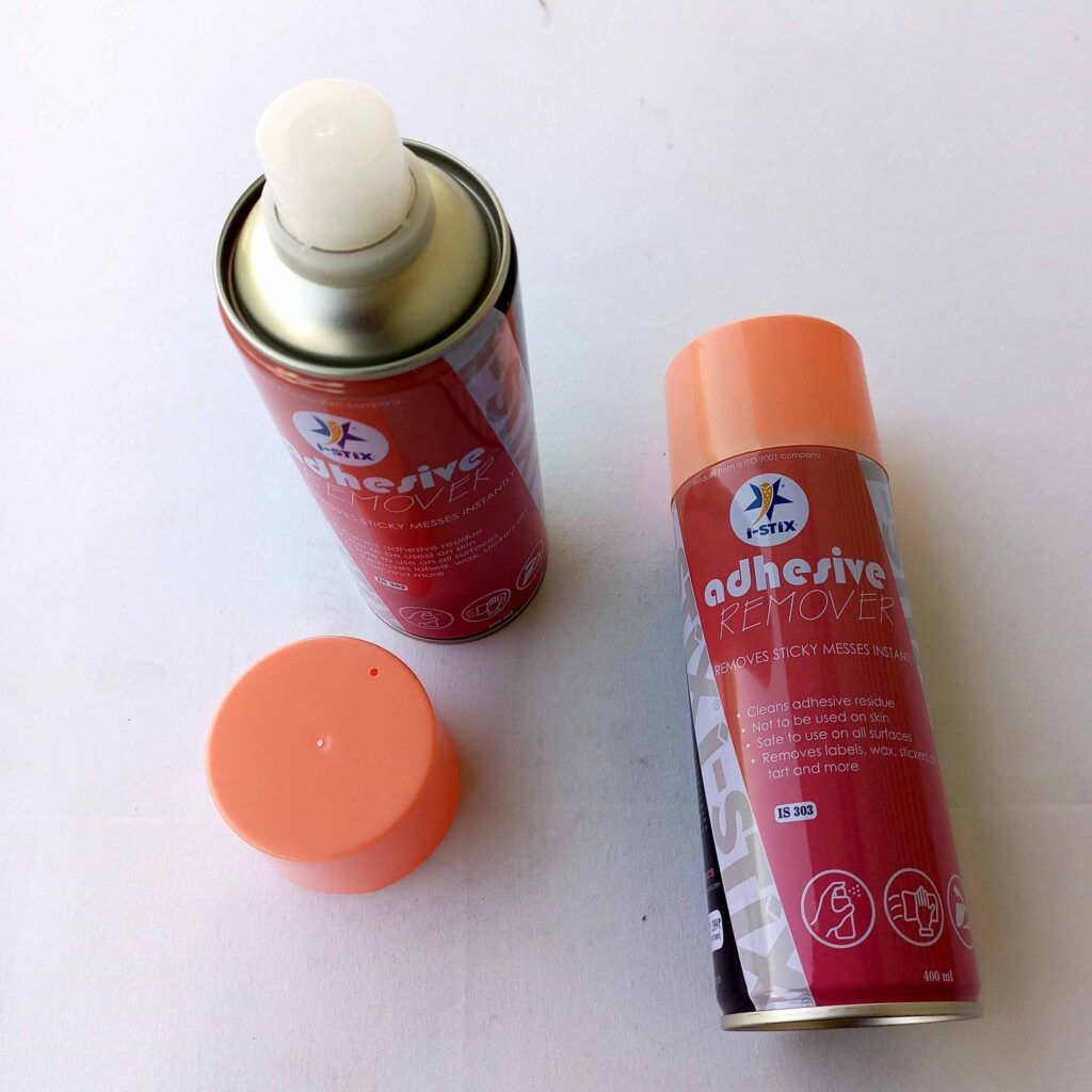 Adhesive Remover Spray - 2-Pack Sticker & Glue Remover For Cars, Labels & Various Surfaces