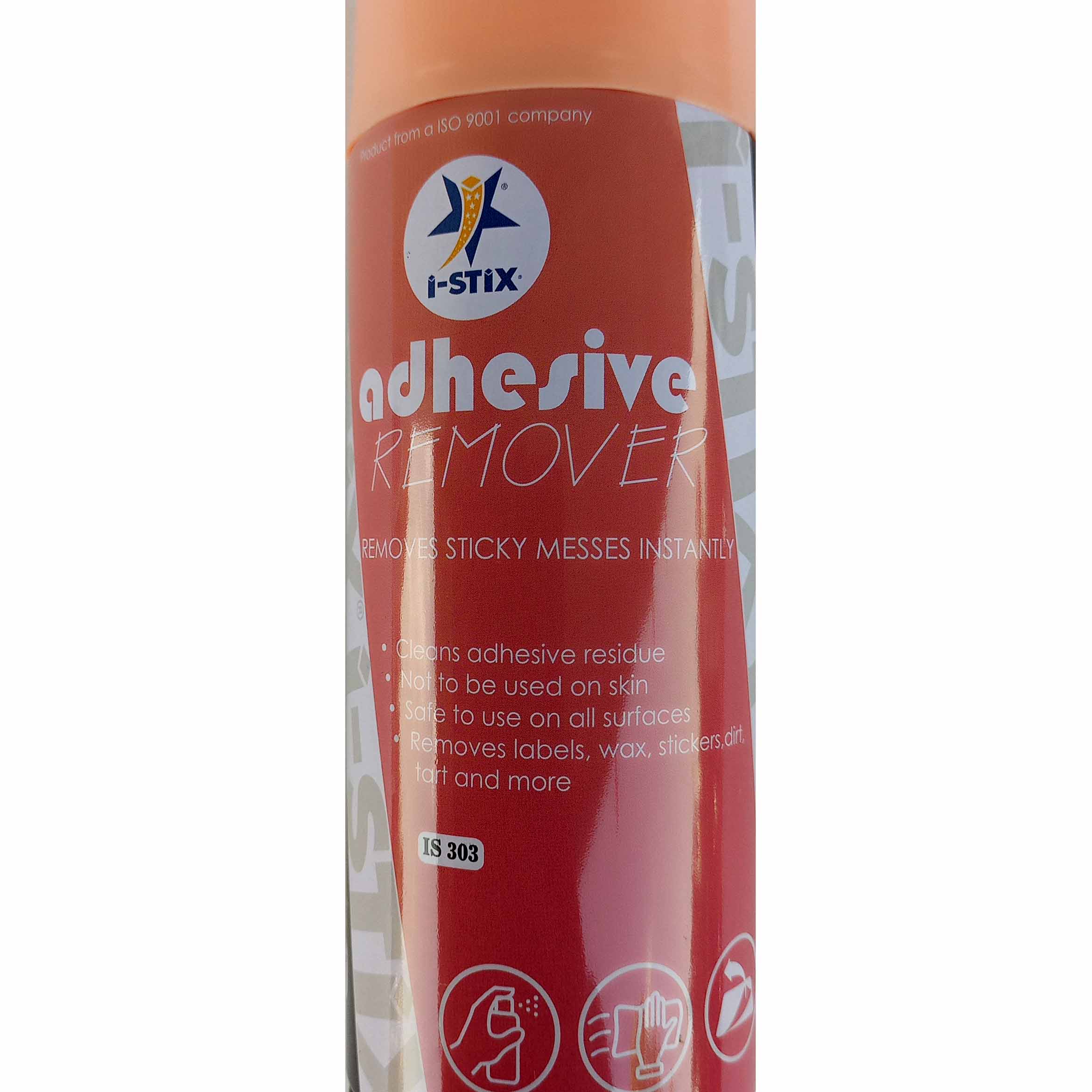 THEA Sticker Remover Adhesive, Remover Spray, Used to Remove Gum Glue  Stickers Adhesives for Car, Glass, Fridge Door, Any Metal Surface, Car Glass Sticker  Remover Spray, Ecological Formulation, 100 ML (2)
