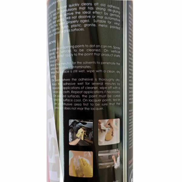 I STIX Adhesive Remover Spray | Remove Gum Glue Stickers Adhesives for Car, Glass, Fridge Door, Any Metal Surface 400ML-SET Of 2 Pcs - Image 5