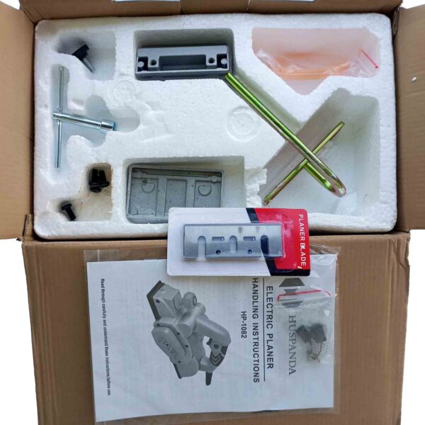 HUSPANDA Electric Wood Planer Machine 82mm-Heavy Base - Image 16