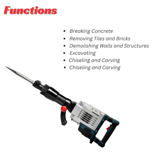 BLUTEC Demolition Hammer 24 Kg BSB-DH-24 - Image 5