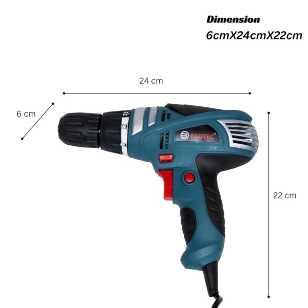 BLUTEC Electric Screwdriver Drill BSB-10B, 350W, 10mm Chuck - Image 2