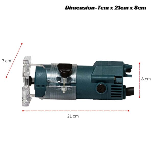 Blutec Electric Wood Trimmer 6.35mm BSB-06 - Image 7