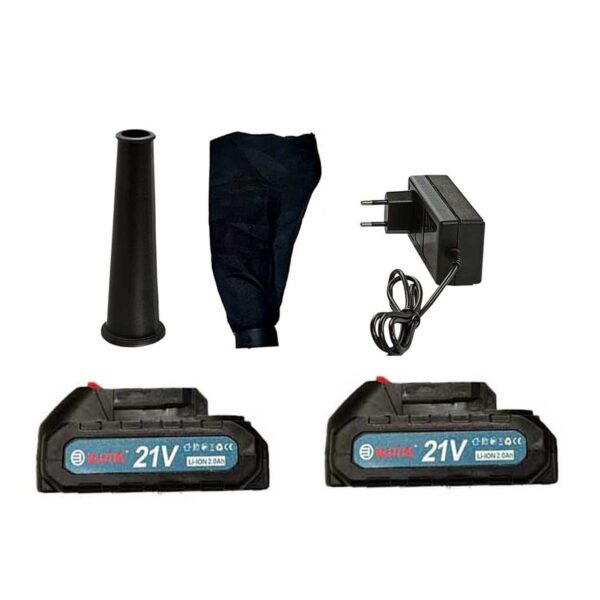 blutec cordless air blower machine for dust cleaner, 21v 2.0a 2 batteries BLUTEC Cordless Air Blower machine for Dust Cleaner, 21V 2.0A 2 batteries - Image 5