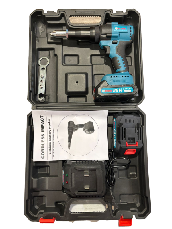 BLUTEC Cordless Rivet Gun BSB-CRM-88V - Image 8