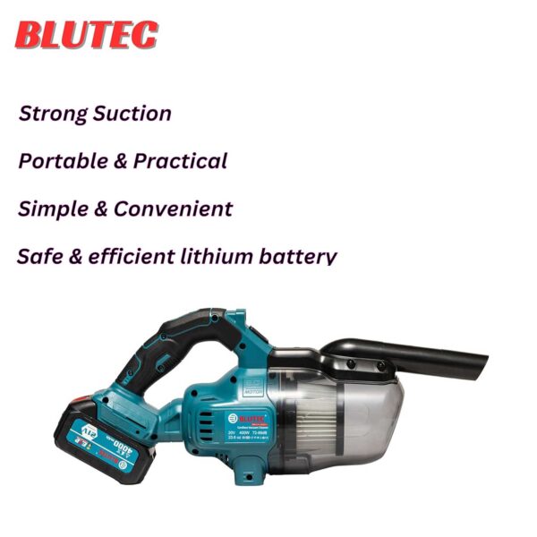 Blutec Cordless Vacuum Cleaner BSB-CVC-21V - Image 3
