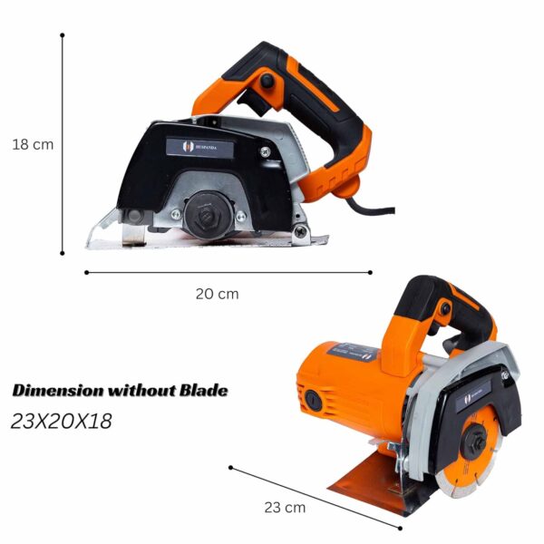 HUSPANDA 4-inch Heavy-Duty Marble Cutter Machine HP-MC110H - Image 5
