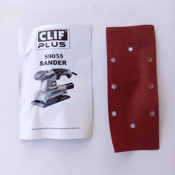 CLIF PLUS FINISHING SANDER S9035 - Image 13