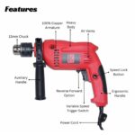 KCC 13 MM IMPACT DRILL MACHINE REVERSIBLE KC-13B SERIES - Image 2
